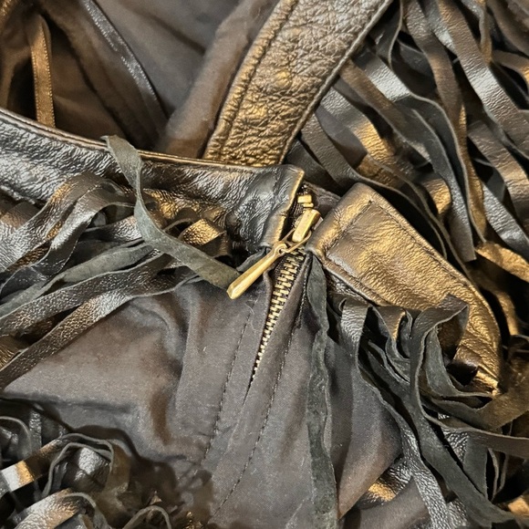 Zara Black Fringe Mini Skirt
#1157 - Picture 4 of 8